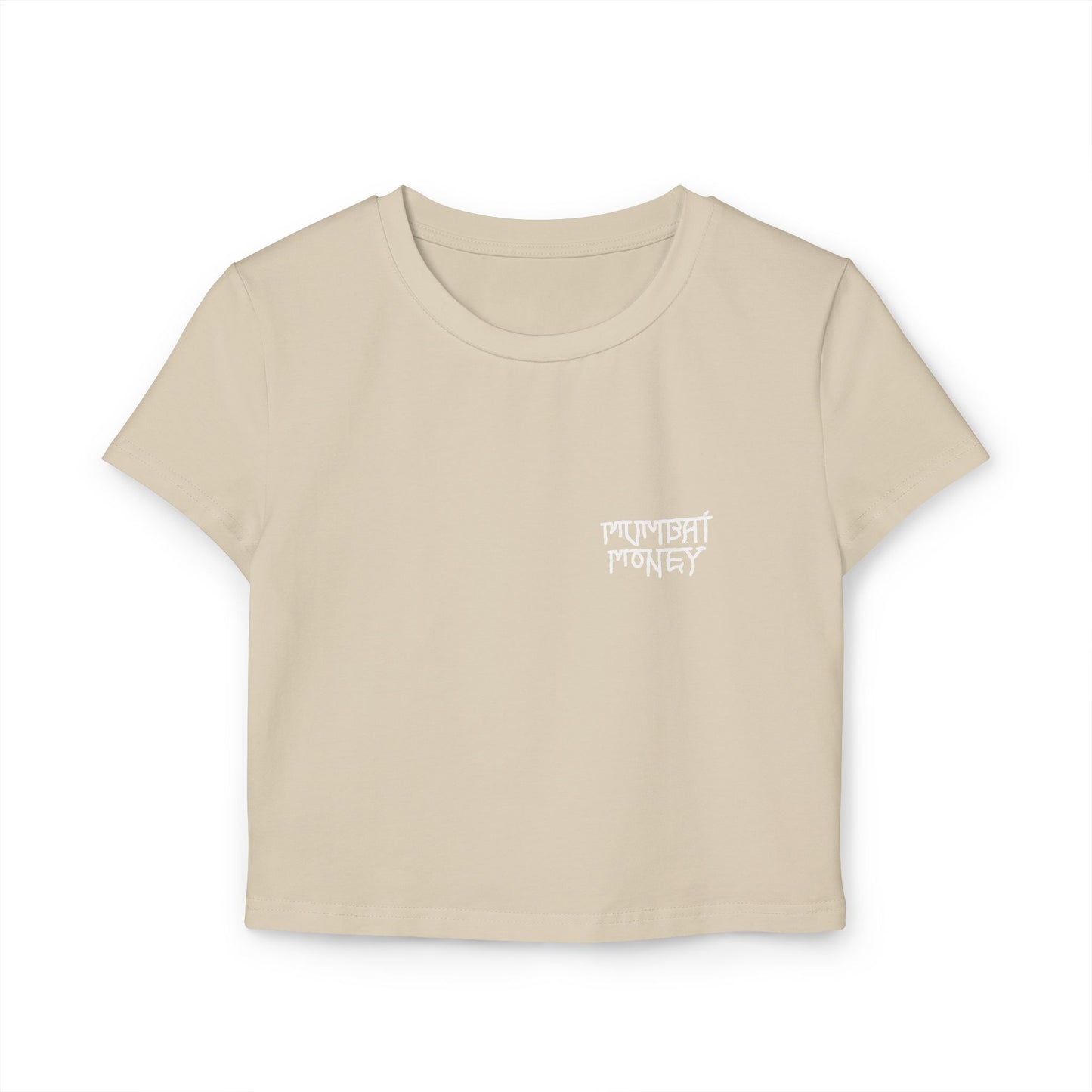 MUMBAI MONEY WOMENS CROPPED TEE